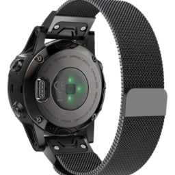 Garmin Instinct E - 40mm Milanese-Armband (Schwarz)