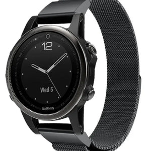 Garmin Approach S70 - 42mm Milanese Armband (Schwarz)