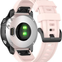 Garmin Instinct E - 40mm Silikonarmband (Hellrosa)
