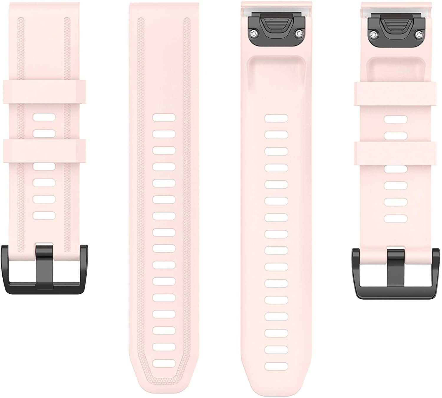 Garmin Descent Mk2S Silikonarmband (Hell Rosa)