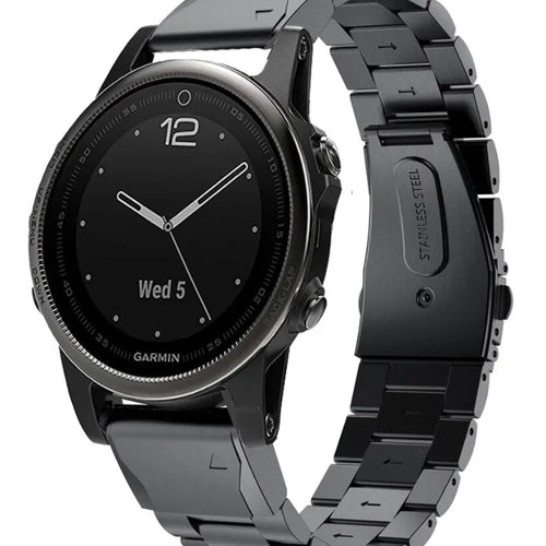 Garmin Approach S70 - 42mm Stahlarmband (Schwarz)