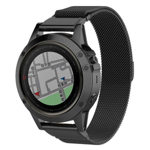 Garmin D2 Mach 1 Pro Milanese Strap (Black)
