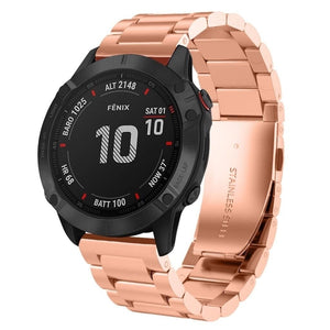 Garmin Tactix 7 Stahlarmband (Rose Gold)