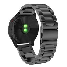 Garmin Instinct 3 - 50mm Stahlarmband (Schwarz)