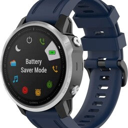 Garmin Instinct E - 40mm Silikonarmband (Dunkelblau)