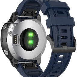 Garmin Instinct E - 40mm Silikonarmband (Dunkelblau)