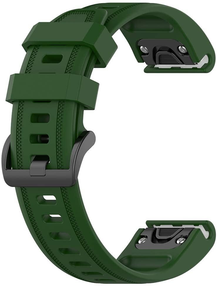 Garmin Descent Mk2S Silikonarmband (Armeegrün)