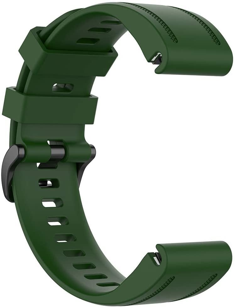 Garmin Descent Mk3(i) - 43mm Silikonarmband (Armeegrün)