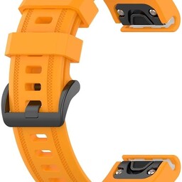 Garmin Instinct E - 40mm Silicone Strap (Orange)