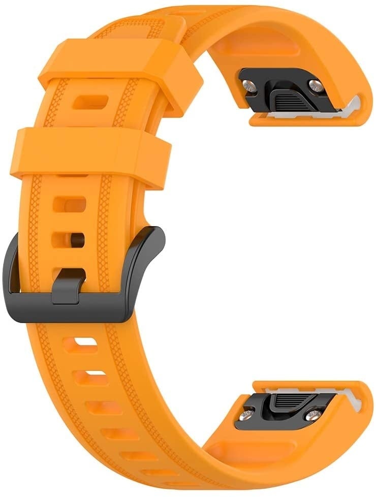 Garmin Descent Mk3(i) - 43mm Silikonarmband (Orange)