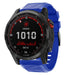 Garmin Fenix 7x Silikonarmband (Blau)