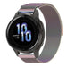 Garmin Venu 2s 40mm Milanese-Armband (Regenbogen)
