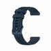 Watch Strap 18mm Silicone - Quick Release (Dark Blue)