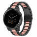 Garmin Vivoactive 4s 40mm Stahlarmband (Schwarz/Rosa)