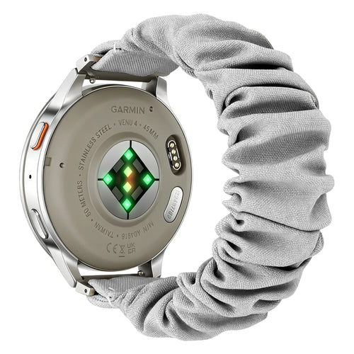 Garmin Venu 2 Plus Scrunchie Strap (Grey)