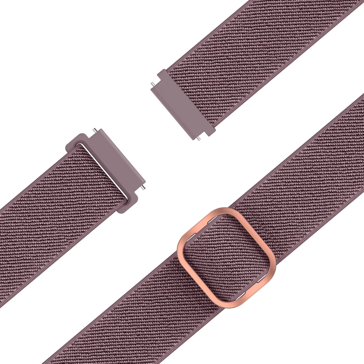 Nylon Elastic Strap, smoke purple