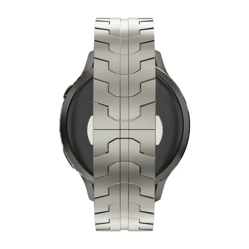 Bandz Garmin Forerunner 255 Steel Strap 'Iron' (Titanium)