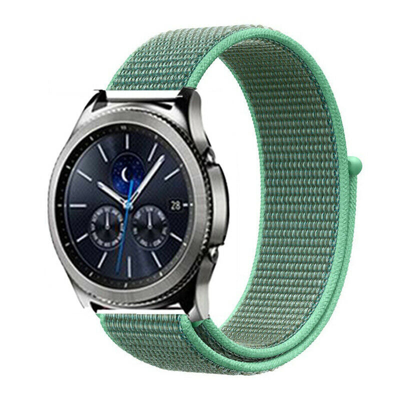 armband für gear s3 Samsung Gear S3 Classic / deontier Nylonarmband (Minze)