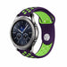 Samsung Gear S3 Classic / Frontier Sportarmband (Lila / Gelb)