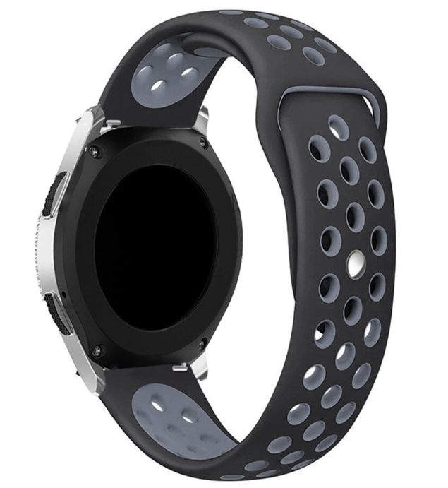 original armband samsung gear s3 Samsung Gear S3 Classic / deontier Sportarmband (Schwarz / Grau)