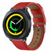 Samsung Gear Sport Lederarmband (Rot)