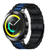 Samsung Gear Sport Steel Strap (Black/Blue)