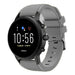 Fossil Gen 4 Explorist (HR) Silikonarmband (Grau)