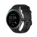 Fossil Gen 5e 44mm Luxus-Silikonarmband (Schwarz)