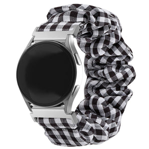 Samsung Galaxy Watch Active Scrunchie Strap (Tartan)