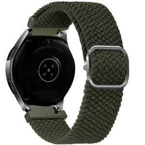 Watch Strap Woven Nylon 20mm - Quick Release (Green)