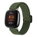 Fitbit Sense Braided Nylon Strap (Green)