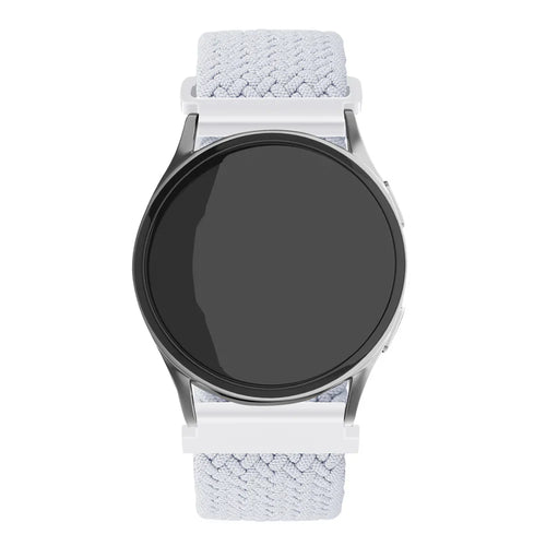 Withings Steel HR Sport Verstellbares Geflochtenes Armband (Weiß)