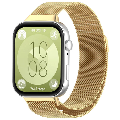 Huawei Watch Fit 5 Pro Milanese Strap (Gold)