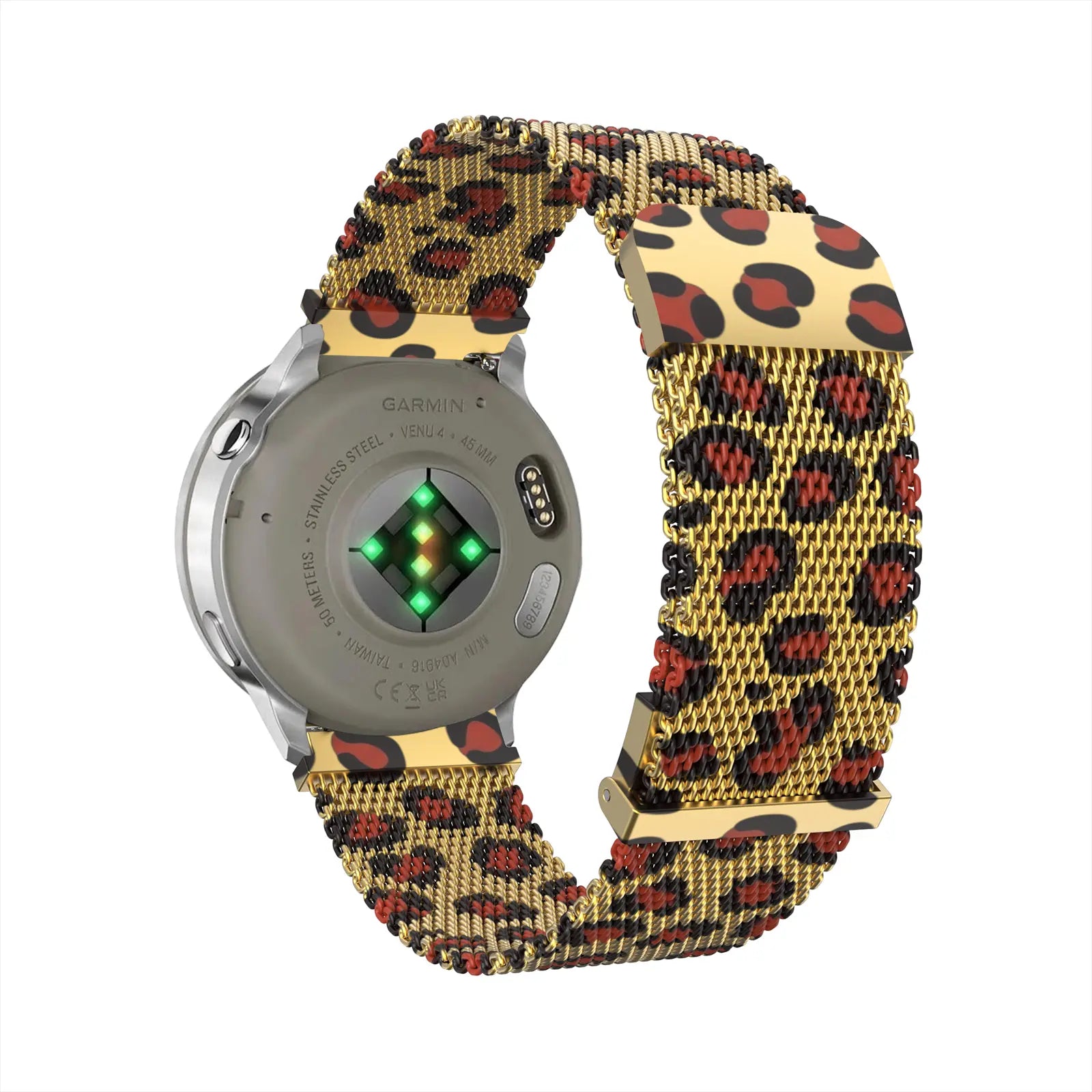 Garmin Forerunner 70 Milanese Strap (Gold Leopard)