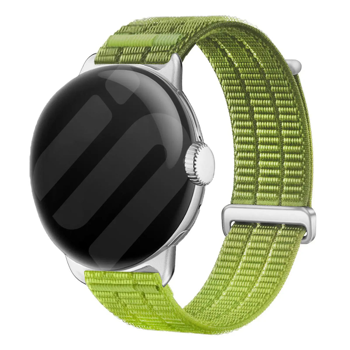 Google Pixel Watch 4 - 45mm Nylon Air Strap (Gradient Green)