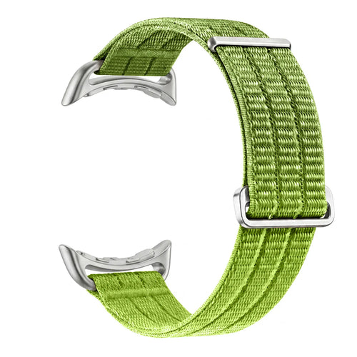 Google Pixel Watch 3 - 45mm Nylon Air Armband (Gradient Grün)