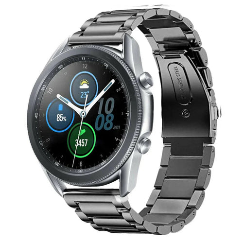 Uhrenarmband Titan 22mm - Schnellverschluss (Graphit)