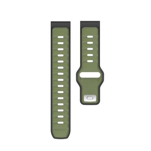 ICE Smart TKS Rectangular 1.41 Outdoor Silikonarmband 'Duo' (Grün/Schwarz)