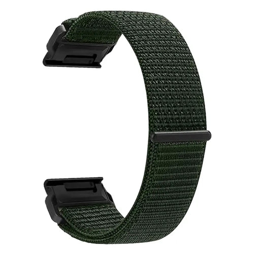 Garmin Tactix 8 - 51mm Premium Nylon Armband (Grün)