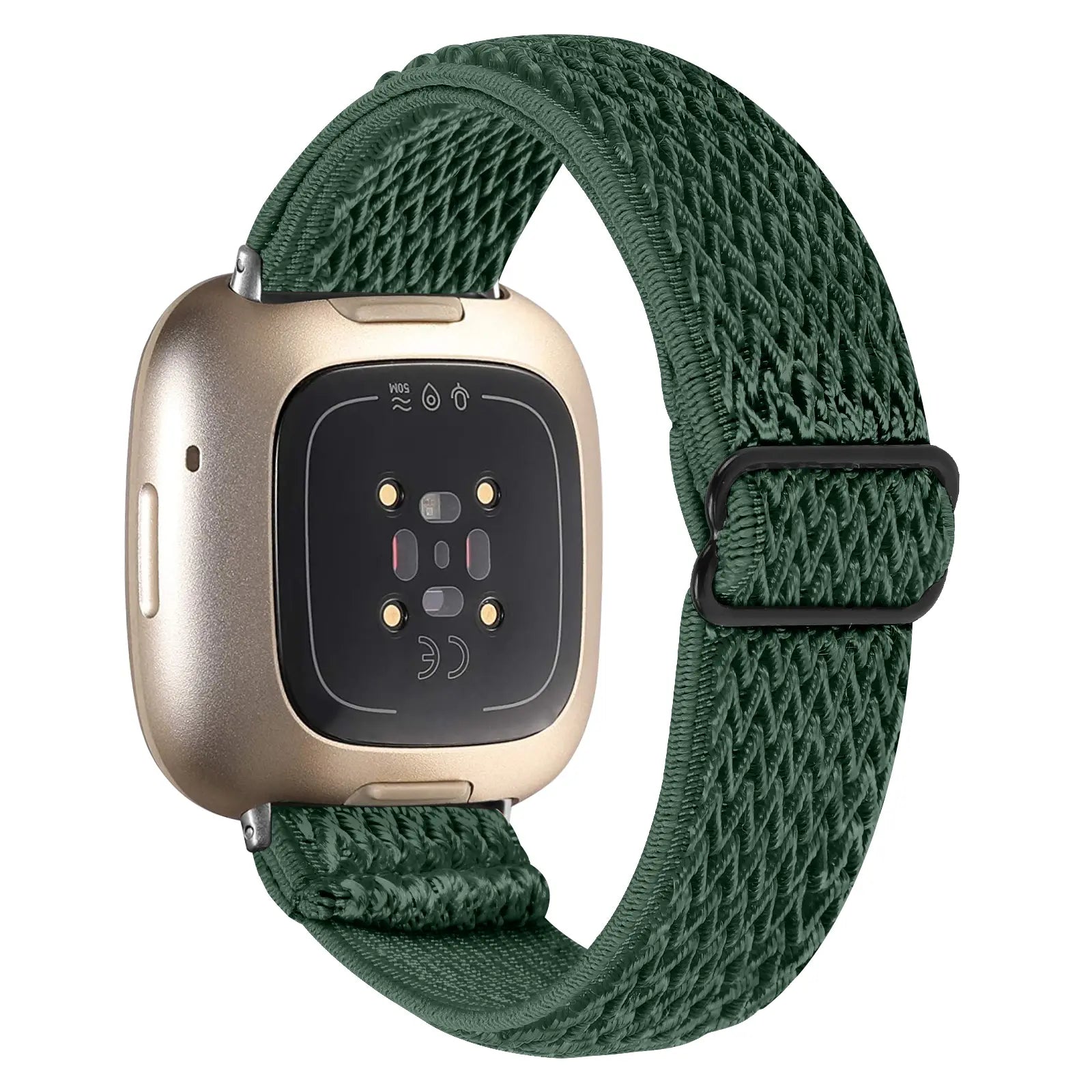 Fitbit Versa 3 Elastic Strap (Green)