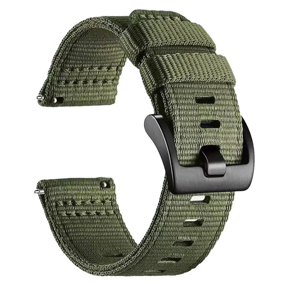 Coros Nomad Nylon Buckle Strap (Green)