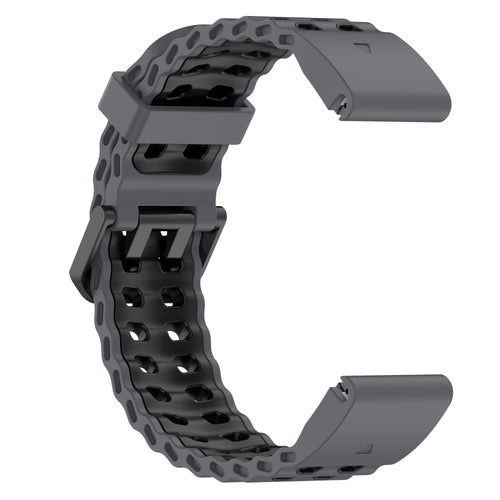 Garmin Epix Pro (Gen 2) 51mm Wave Sportarmband (Dunkelgrau/Schwarz)