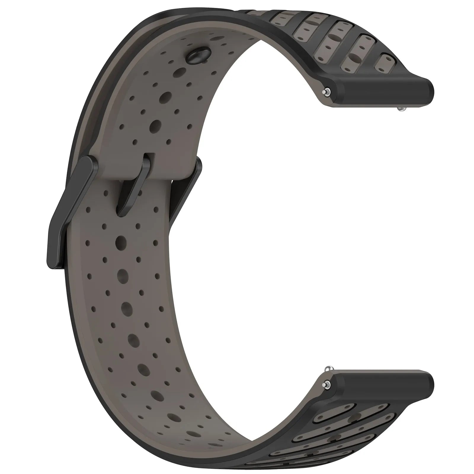 Gard Pro Health Smartwatch 2 Gestreiftes Silikonarmband (Grau)
