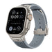 Apple Watch Liquid Elastisches Silikonband (Grau)