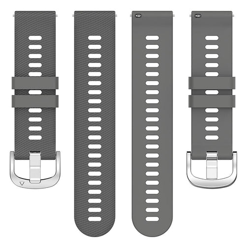 Coros Apex 4 - 42mm Silikonarmband (Dunkel Grau)