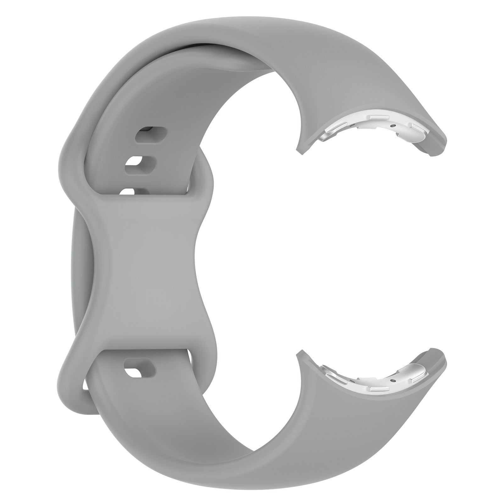 Google Pixel Watch 4 - 45mm Silicone Classic Strap (Grey)