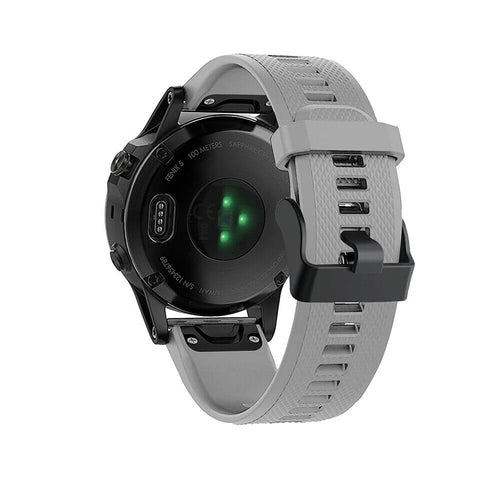 Garmin Forerunner 970 Silikonarmband (Grau)