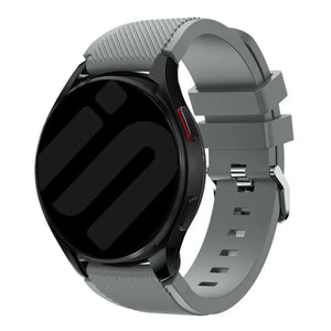 Withings Steel HR Sport Twill Silikonarmband (Grau)