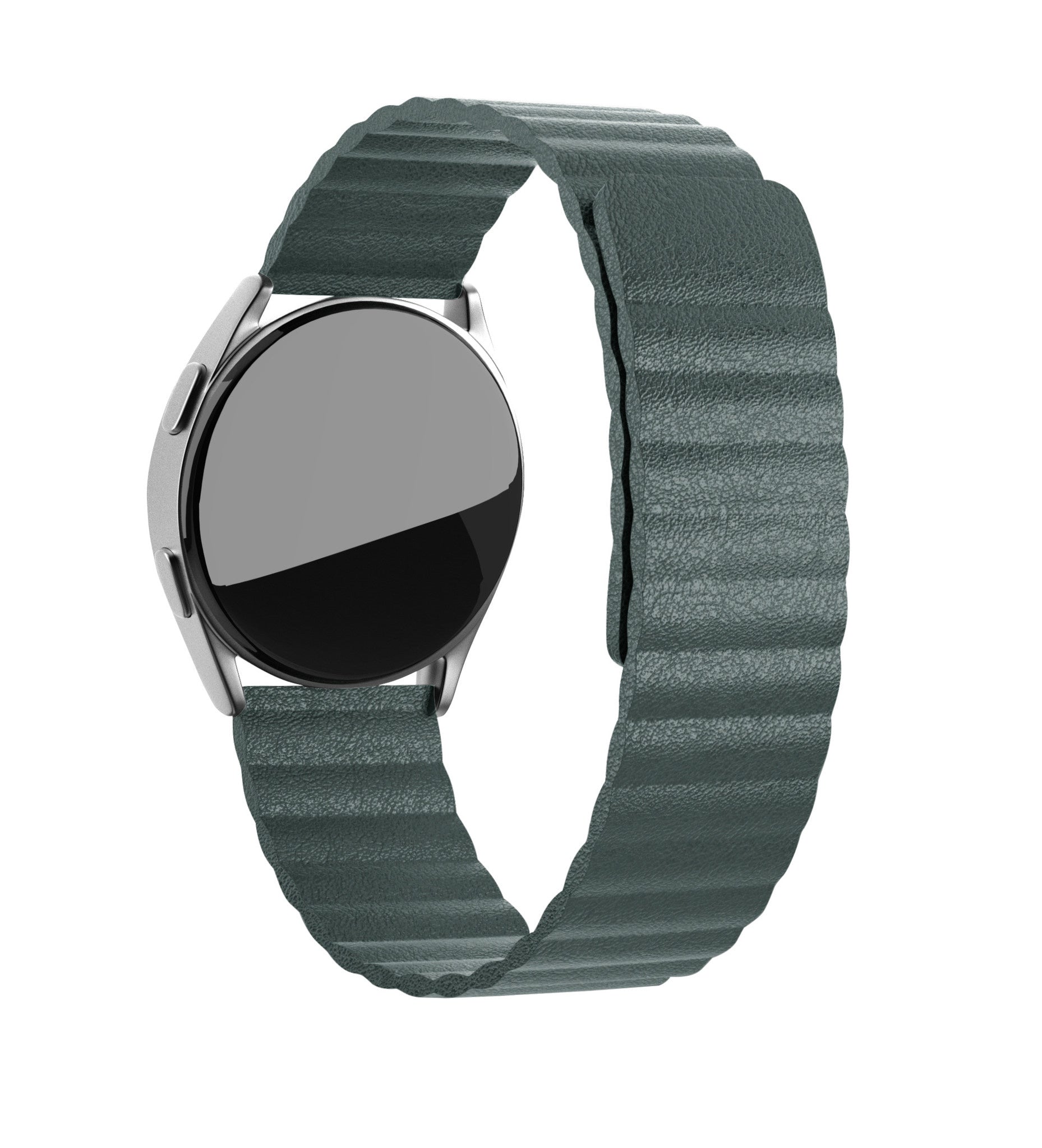 Withings ScanWatch 2 - 42mm Leather Loop Strap (Viridian)