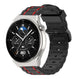 Huawei Watch GT 3 Pro 46mm Silicone Strap Tough (Black/Red)